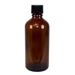 Amber Glass Bottle with Reducer Cap 5ml for creating beautiful Essential Oil Blends