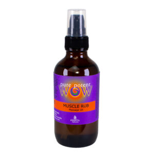 Muscle Rub Body, Bath & Massage Oil made with Awesome Organic Ingredients from Pure Potent WOW